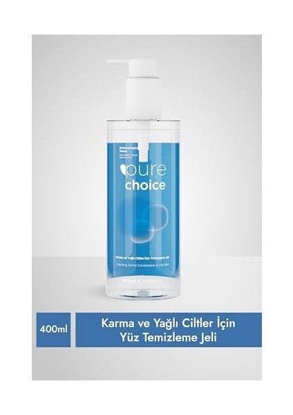 Pure Choice Karma ve Yağlı Ciltler Için Yüz Temizleme Jeli modelleri