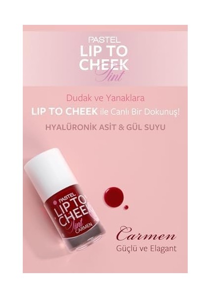 Pastel Lip To Cheek Tint 01 - Carmen modelleri