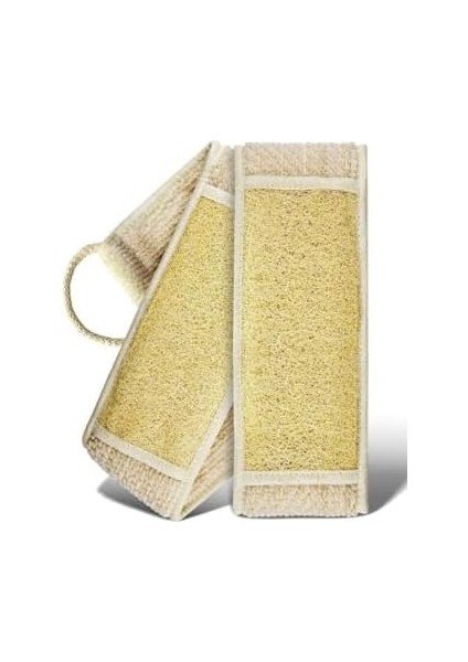 Eldione Doğal Kabak Lifi Sırt Kesesi –çift Taraflı Peeling Lifi, 70X11 Cm, Uzun Kulplu, Selülit Karşıtı, Rovin Kumaşlı, Cilt Temizleyici Yenileyici Canlandırıcı Etki, Hücre Yenileme,exfoliating Kese fiyatları