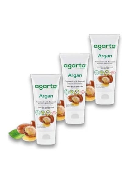 Doğal Argan Nemlendirici ve Besleyici Krem 75 ml x 3 Adet fiyatları
