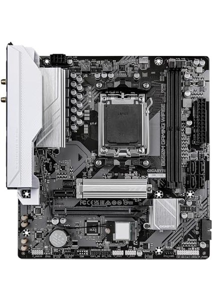 Gıgabyte B650M Gamıng Wıfı Am5 Ddr5 6400MHZ(OC) Pcıe 4.0 M.2 Nvme Wifi 6e Gigabit Lan Matx Anakart modelleri