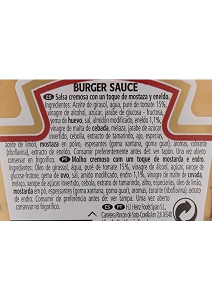 Heinz Amerikan Burger Sos 230 gr modelleri