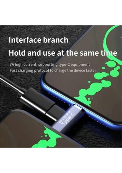 Livx Type C To Lightning/type C Şarj ve 5gbps Veri Aktarımı Yuva Çevirici Dönüştürücü Otg Adaptör Otgbt fiyatları