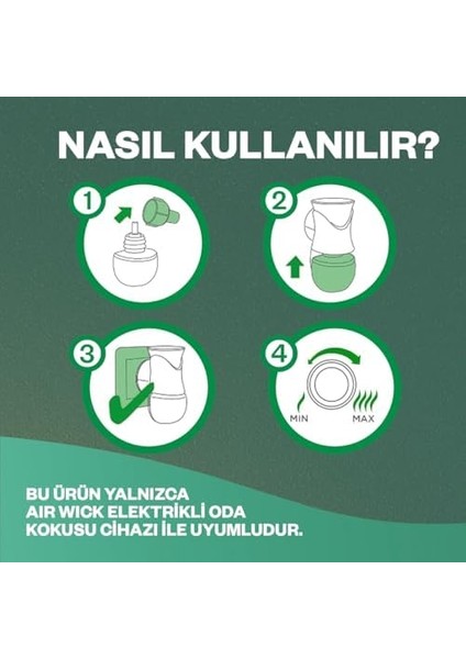 Air Wick Elektrikli Oda Kokusu Esansiyel Yağlar Cihaz + Yedek Şişe Vanilya modelleri