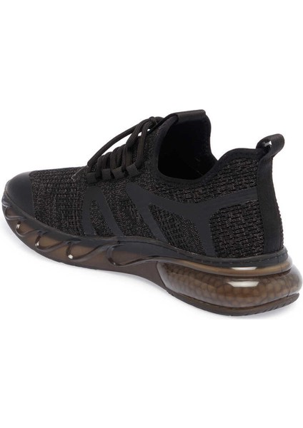 Gri Vegan-Tekstil Erkek Sneaker - E24I1AY56871-O6U