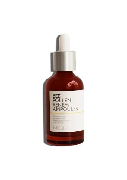Mıssha Arı Poleni Içeren Yoğun Besleyici Nemlendirici Ampul 40ML Bee Pollen Renew Ampouler modelleri