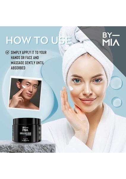By Mıa El ve Yüz Kremi 300ML | Cilt Nemlendirici | Cildi Yumuşatır | Zenginleştirilmiş Formül | Ferahlatıcı Aromatik Koku | Hızlı Emilim Formülü fiyatları