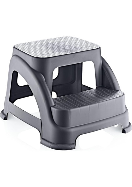 Life Merdivo 2 Basamaklı Kompakt Merdiven – Kaymaz Tabanlı, Hafif ve Çok Amaçlı Kullanım ( )