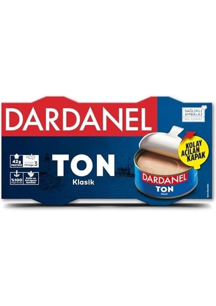 Dardanel Ayçiçek Yağlı Ton Balığı 2X140 gr fiyatları