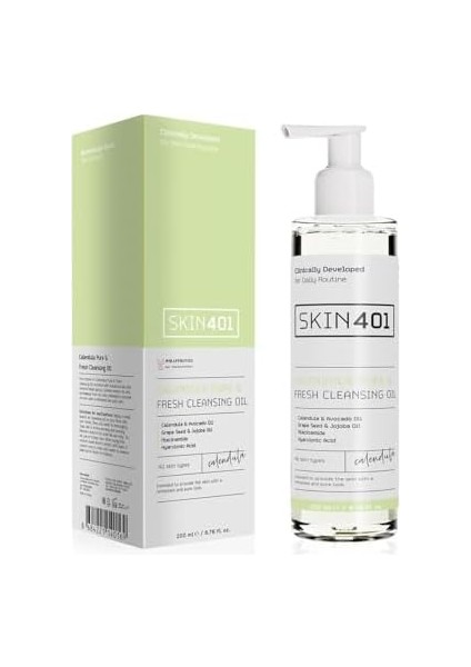 SKIN401 Kalendula Saf & Tazeleyici Cilt Temizleme Yağı 200 ml fiyatları