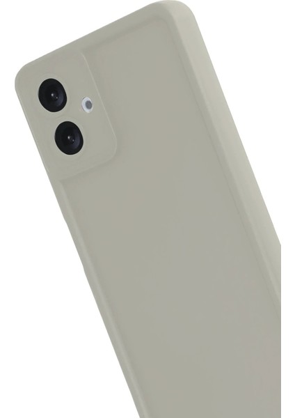 Samsung Galaxy A07 Viera Silikon - KREM-(5796) - M154R043-K48154 modelleri