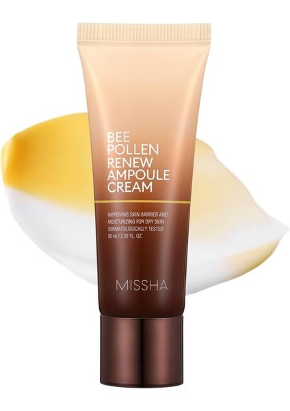 Mıssha Kuru ve Cansız Ciltler Için Arı Poleni Içerikli Ampul Krem Bee Pollen Renew Ampoule Cream