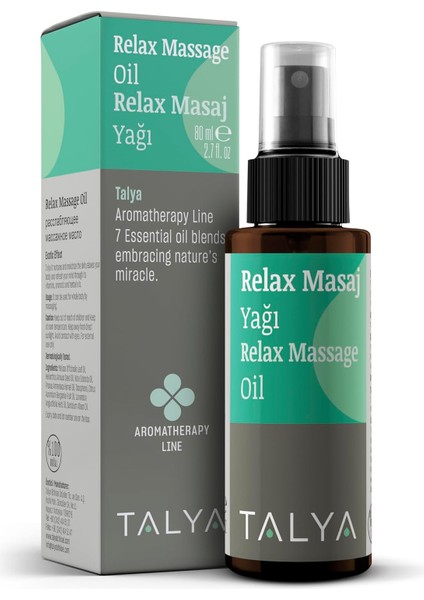 Talya Relax Masaj Yağı 80ML fiyatları