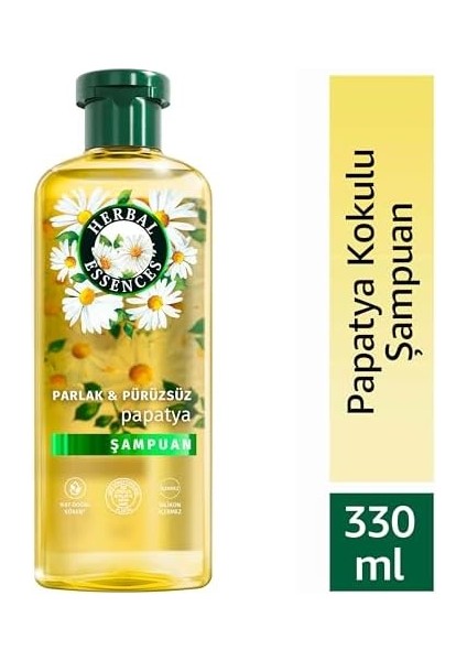 Herbal Essences Parlak ve Pürüzsüz Papatya Kokulu Şampuan 350ML modelleri