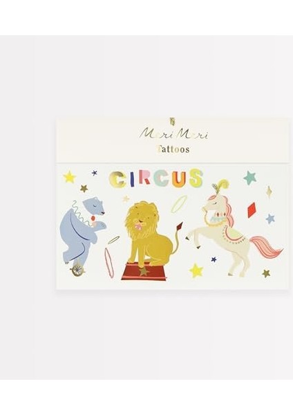- Circus Tattoos - Sirk Geçici Dövmeler (X2) fiyatları