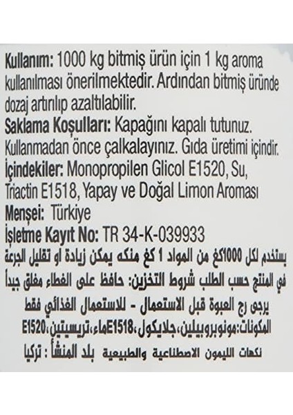 Dr.gusto Aroma Verici Limon 40 gr