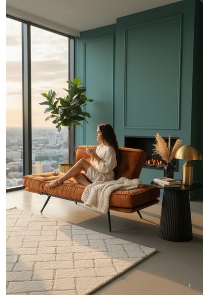 Elite Comfort Collection – Ikili Yataklı Koltuk | Mekanizmalı Kanepe | Ergonomik Çekyat | Turuncu fiyatları