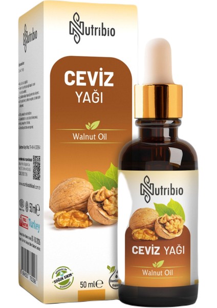 Soğuk Sıkım Ceviz Yağı 50ML