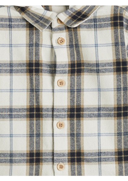 Yeni Sezon Kapüşonlu Ekose Erkek Çocuk Gömlek fiyatları