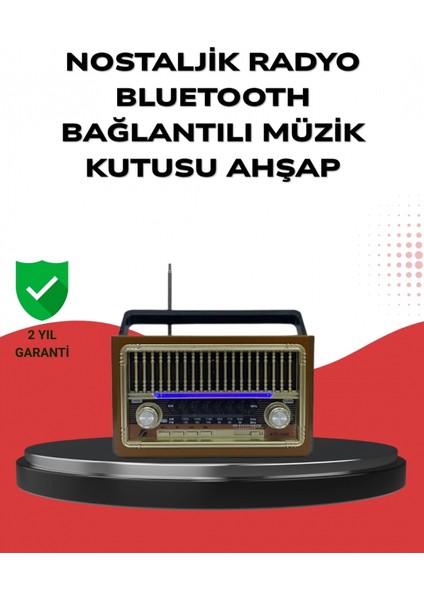 Şarjlı Radyo Hoparlör – Iç ve Dış Mekan Uyumlu