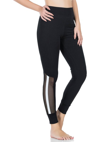 Beruflic Transparan Detaylı Kadın Tayt 0605 modelleri