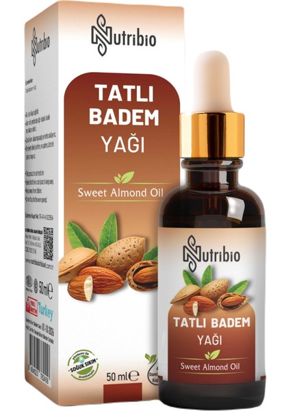 Soğuk Sıkım Tatlı Badem Yağı 50ML modelleri
