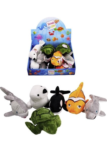 Peluş Deniz Hayvanları 25 cm - 10266 (Lisinya)