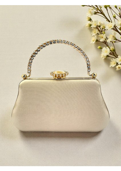 Renk Simli Saten Kristal Taşlı Saplı Kadın Abiye Çanta Düğün Nişan Mezuniyet modelleri