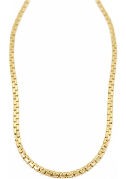 Ezme Zincir Kolye - Altın