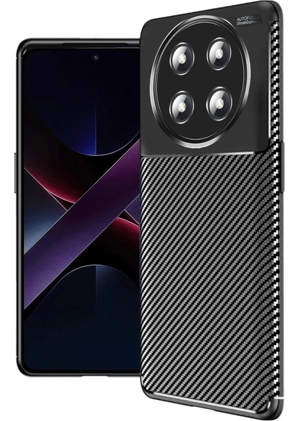 Honor Magic 7 Lite Kılıf Auto Focus Karbon Kapak - Siyah fiyatları