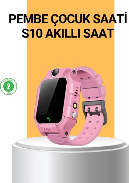 S10 Akıllı Çocuk Saati Anlık Konum ve Sesli Mesaj Destekli