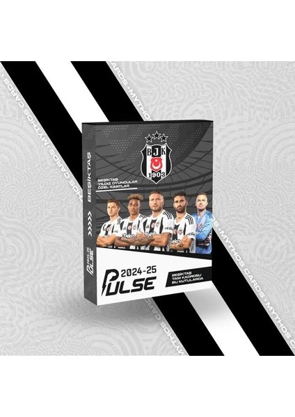 Lisanslı Beşiktaş Pulse Futbolcu Kartları 2024-25 - 12 Kart