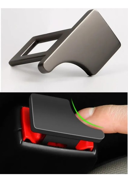 Tüm Araçlara Uygun Emniyet Kemeri Tokası Aparatı Plastik 5 Adet modelleri