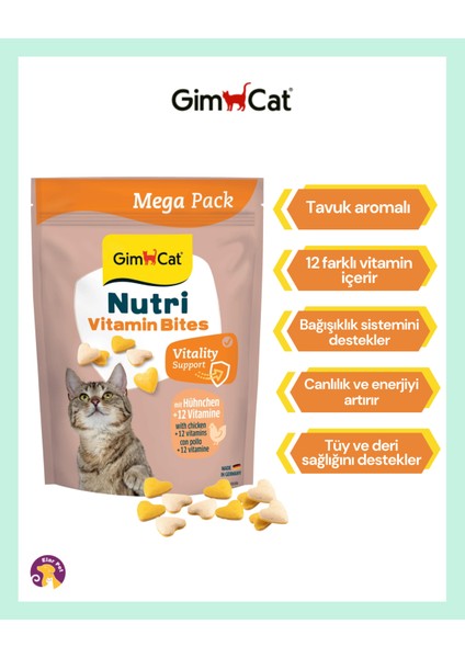 Nutri Vitaminli Tavuklu Kedi Ödülü 425 gr fiyatları