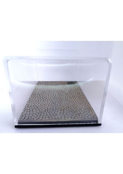 1/43-1/64 Ölçek Diecast Kır Yolu Diorama Zemin ve Case