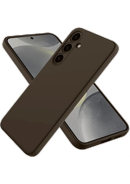 Samsung Galaxy A26 Kılıf First Silikon - Kahverengi