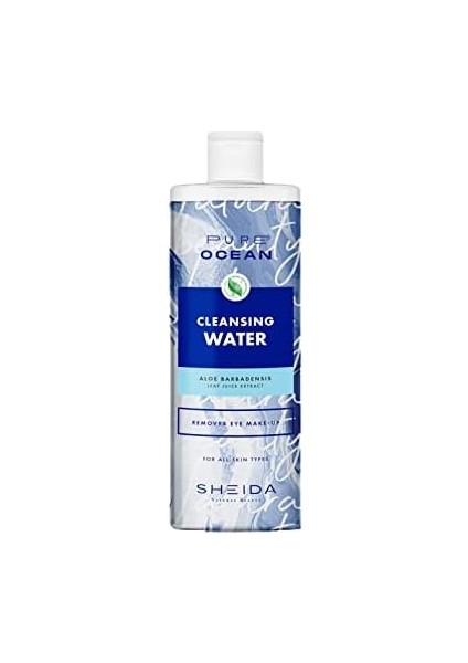 Sheida Pure Ocean Temizleme Suyu 400 ml Tüm Ciltler Için