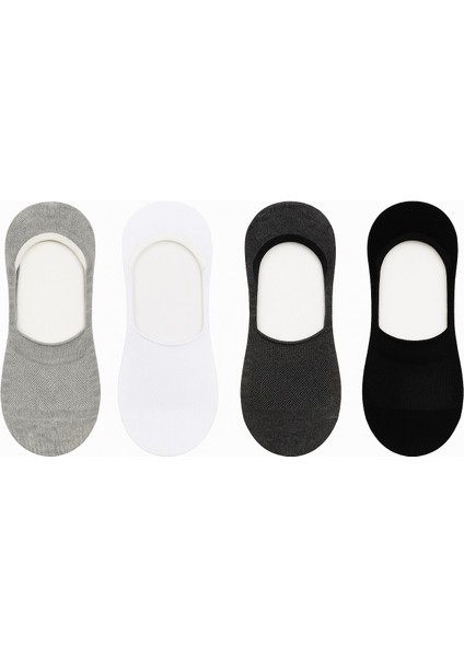 Erkek Görünmez Çorap – Kaydırmaz Topuk Silikonlu, Terletmeyen Babet Çorap