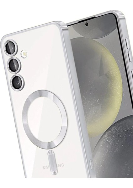 Samsung Galaxy A16 5g Kross Magneticsafe Kapak - GÜMÜŞ-(5796) - M657R663-K14657 modelleri