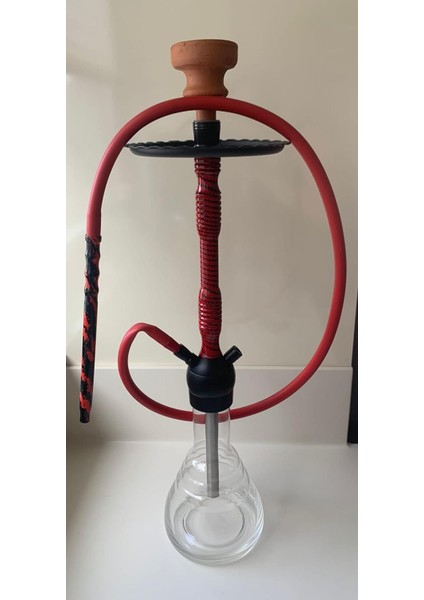 Camp & Shisha Büyük Boy Kaplamalı Nargile Takımı Nan Nargile Seti, Cs Camp & Shisha