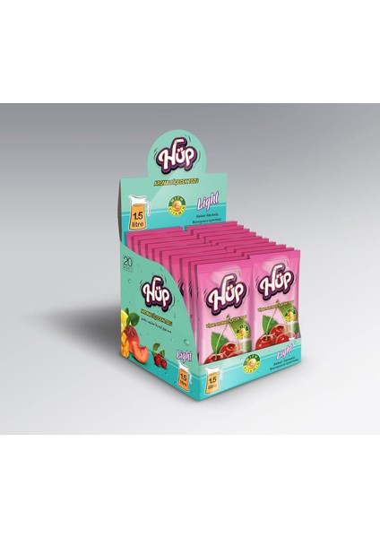 Hüp Toz Içecek Vişne 1.5 Litre 20'li Paket
