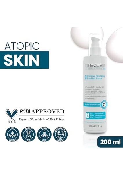 Mineaderm Intensive Nourishing Emollient Krem 200 ml fiyatları