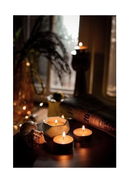 Mum Tealıght 50 Adet, Çaydanlık Mumu, Beyaz, 4 Saat Yanma Süresi fiyatları