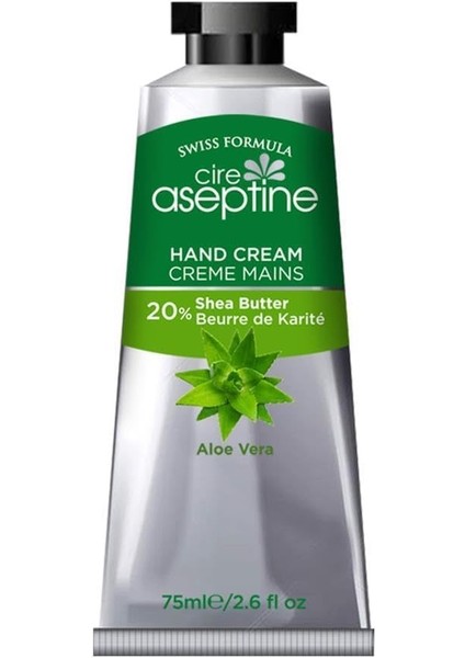 Cire Aseptine El Kremi 75ML Aloe Vera