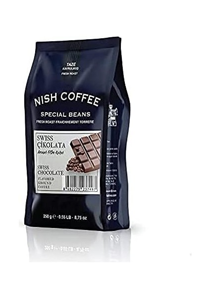 Nish Swiss Çikolata Aromalı Filtre Kahve 250 gr fiyatları