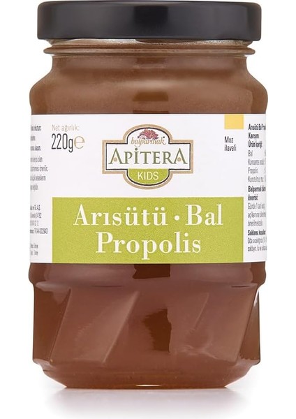Apitera Kids Muzlu (Arı Sütü-Bal-Propolis) 220 G