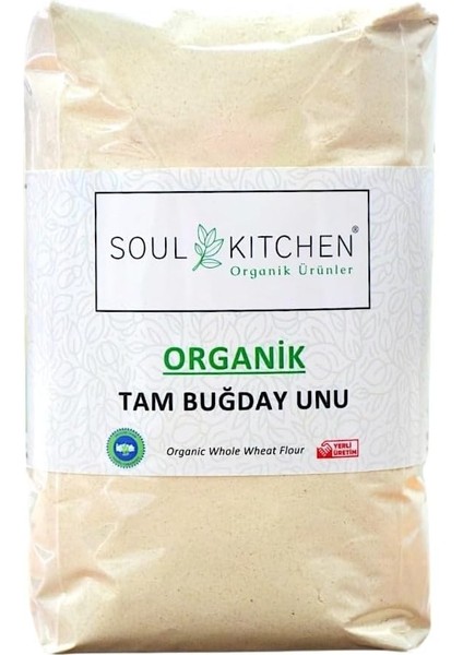 Soul Kitchen Organik Tam Buğday Unu 500GR