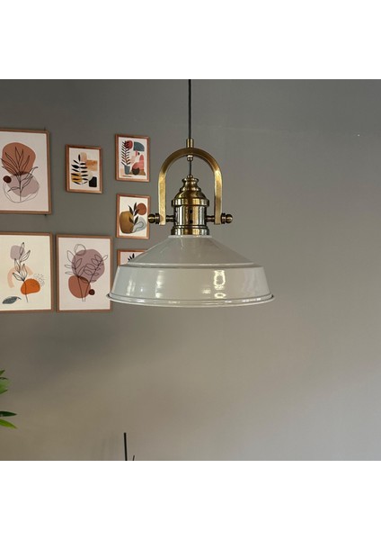 Carmelo Gri Renk Asaletli Tekli Avize Delikli Eskitme Başlık Sarkıt Lamba Salon Aydınlatma indirimleri