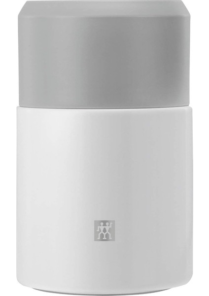 Thermo Yemek Kavanozu, Paslanmaz Çelik, Beyaz-Gri, 700 ml
