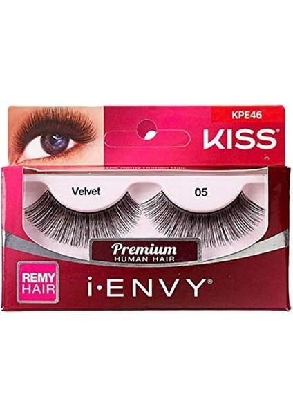 Kiss KPE45 Velvet 05 Premium Human Hair Takma Kirpik (1 Çift) fiyatları